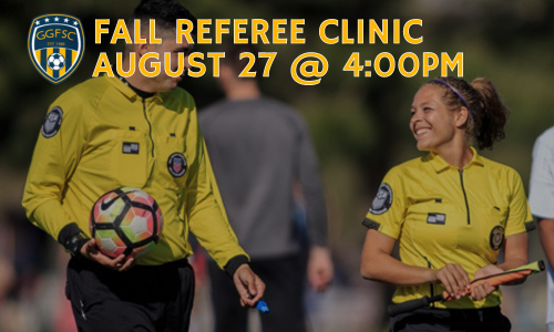 Fall Referee Clinic