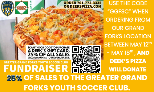 GGFSC Deek's Pizza Fundraiser!