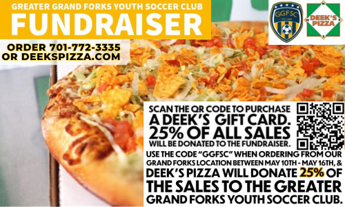 GGFSC Deek's Pizza Fundraiser!